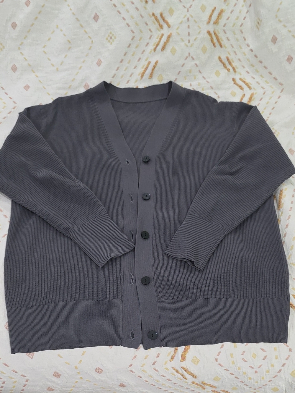 MUJI Grey Cardigan